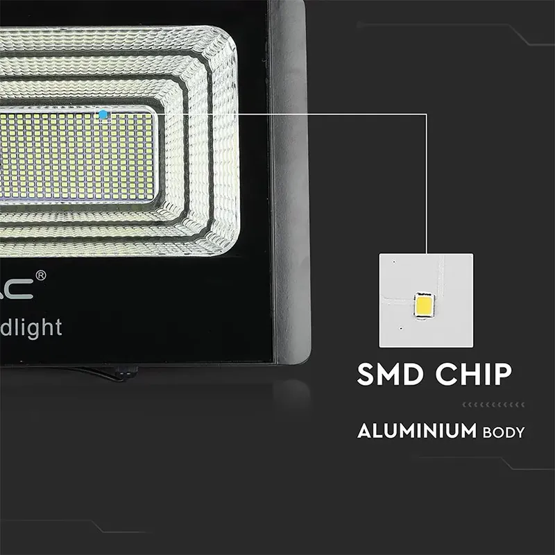 Reflector LED 40W 6000K cu Incarcare Solara