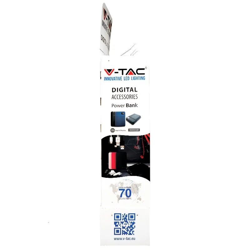 Stand Carton cu 15 Carlige Metalice