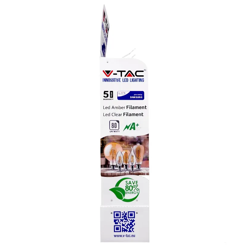 Stand Carton cu 15 Carlige Metalice