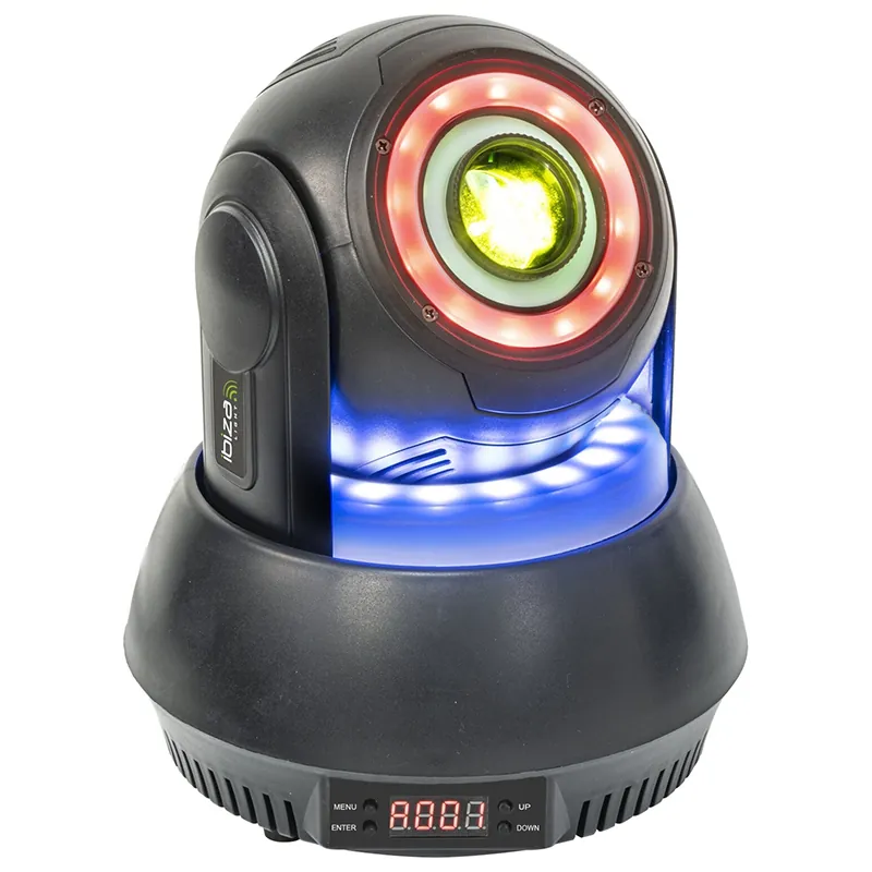 Moving Head Gobo 30W RGB + Inele Iluminate