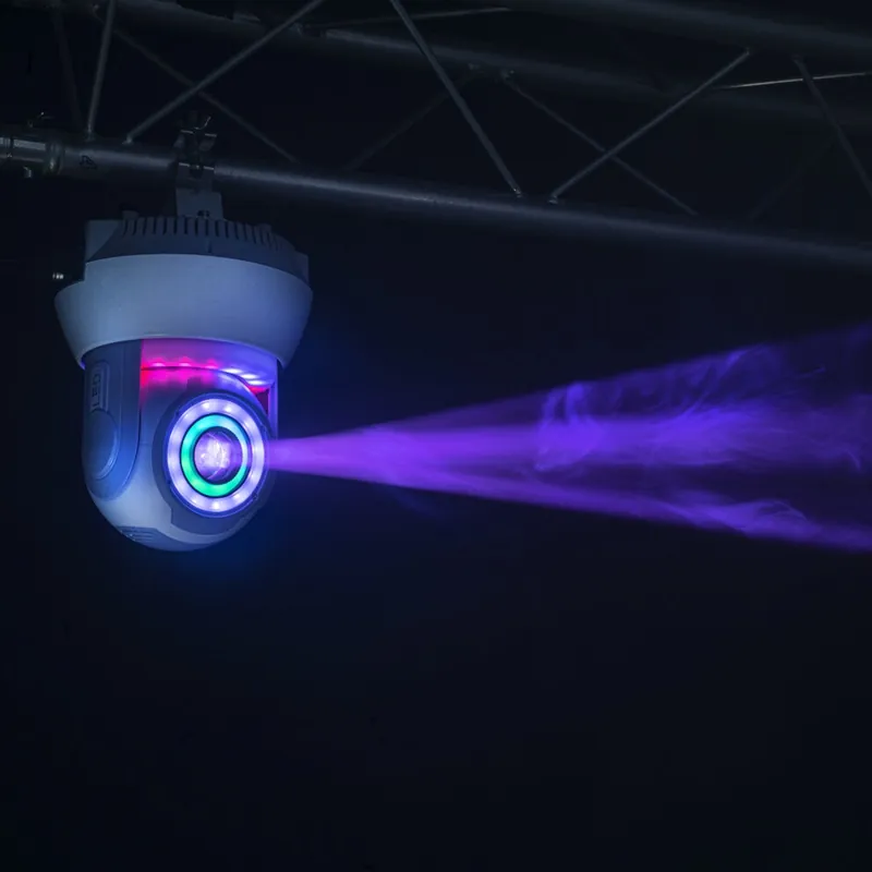 Moving Head Gobo 30W RGB + Inele Iluminate