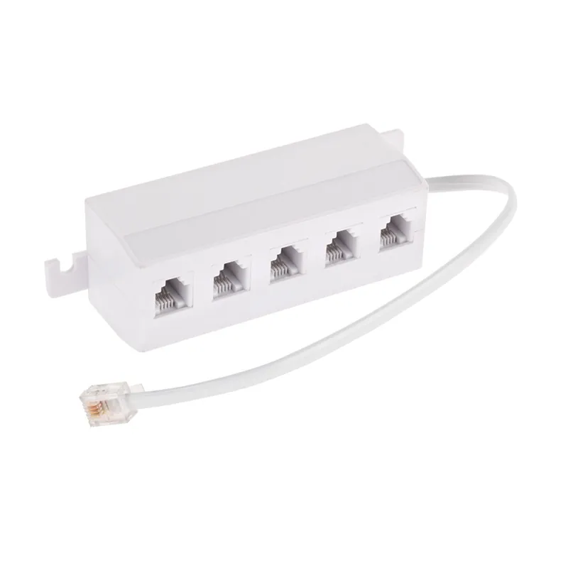 Adaptor Telefonic 6P4C - 5X 6P4C pe Fir