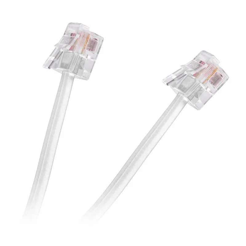 Cablu Telefon Extensie Alb 20M