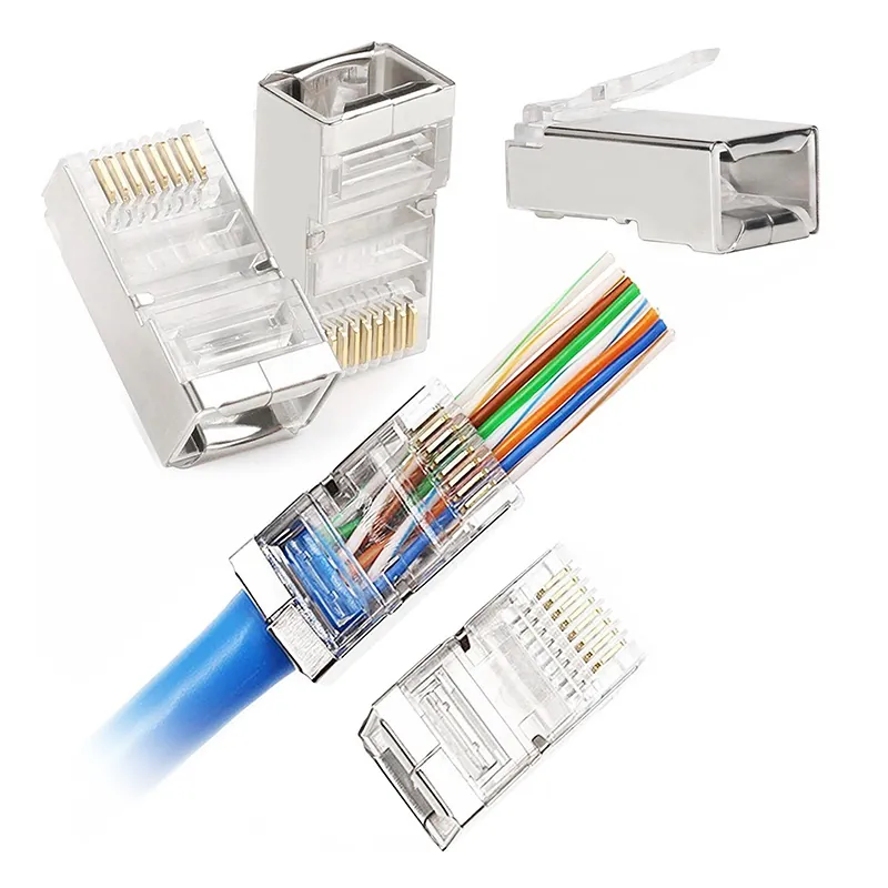Mufa RJ45 8P8C Cat 5E Ecranata