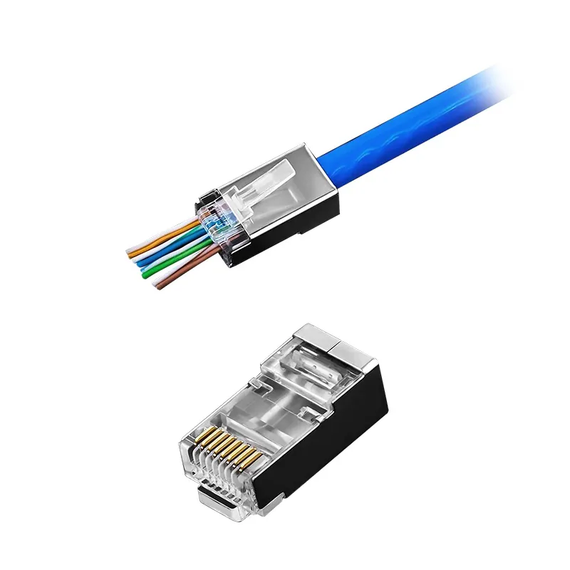 Mufa RJ45 8P8C Cat 5E Ecranata