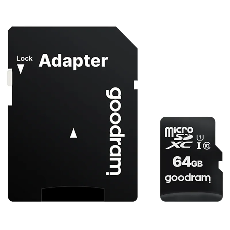 Microsd Card 64GB Goodram Clasa 10 UHS-I cu Adaptor