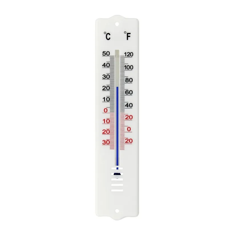 Termometru de Interior / Exterior Plastic 20CM - Alb