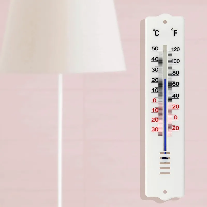 Termometru de Interior / Exterior Plastic 20CM - Alb