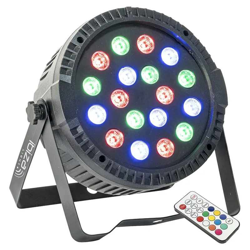 Par LED RGB 18X1W LED-Uri