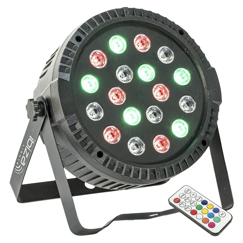 Par LED RGB 18X1W LED-Uri