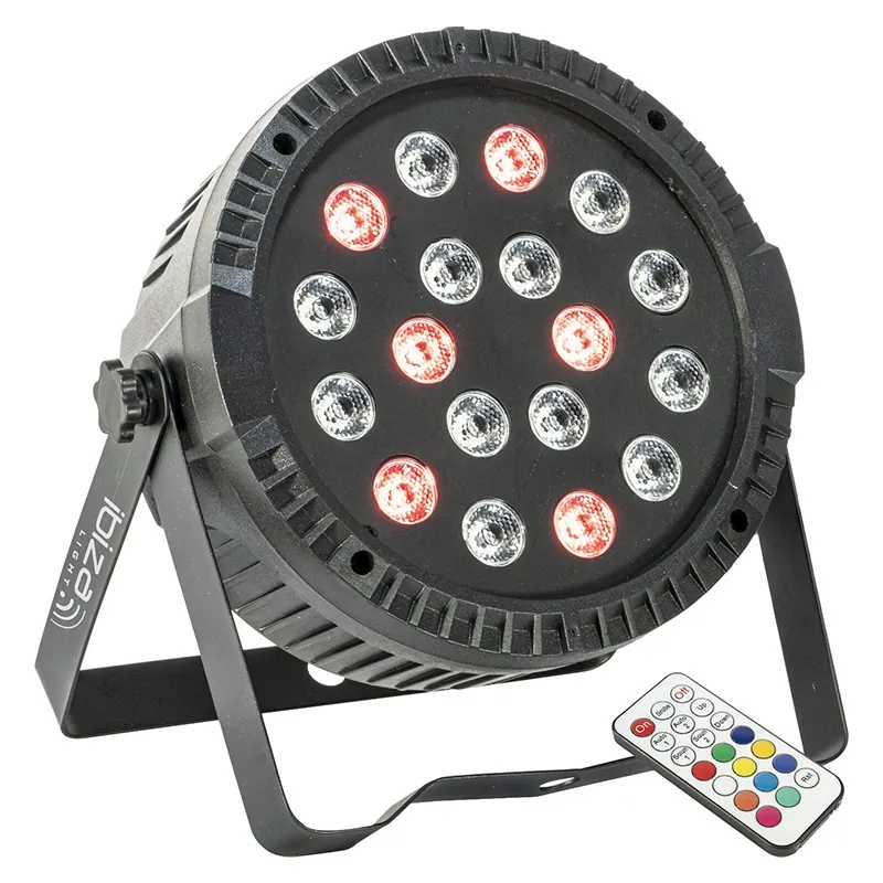 Par LED RGB 18X1W LED-Uri