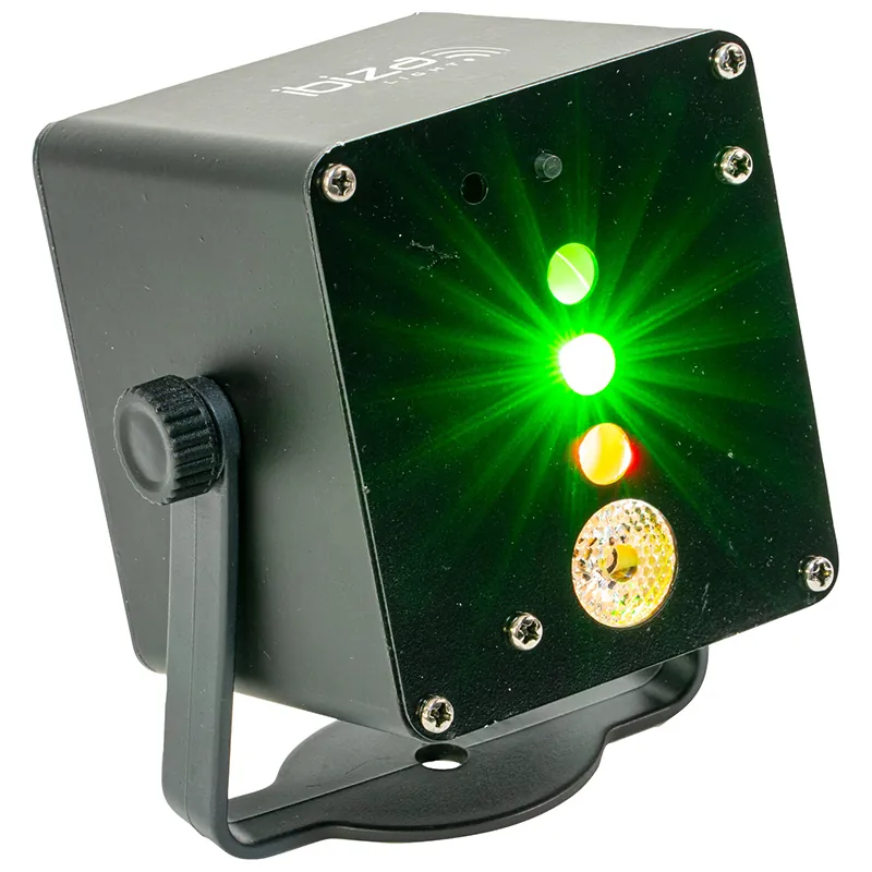 Mini Laser 160MW + Efect LED RGB 3W