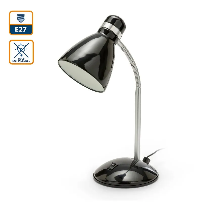 Lampa Birou Soclu E27 - Negru
