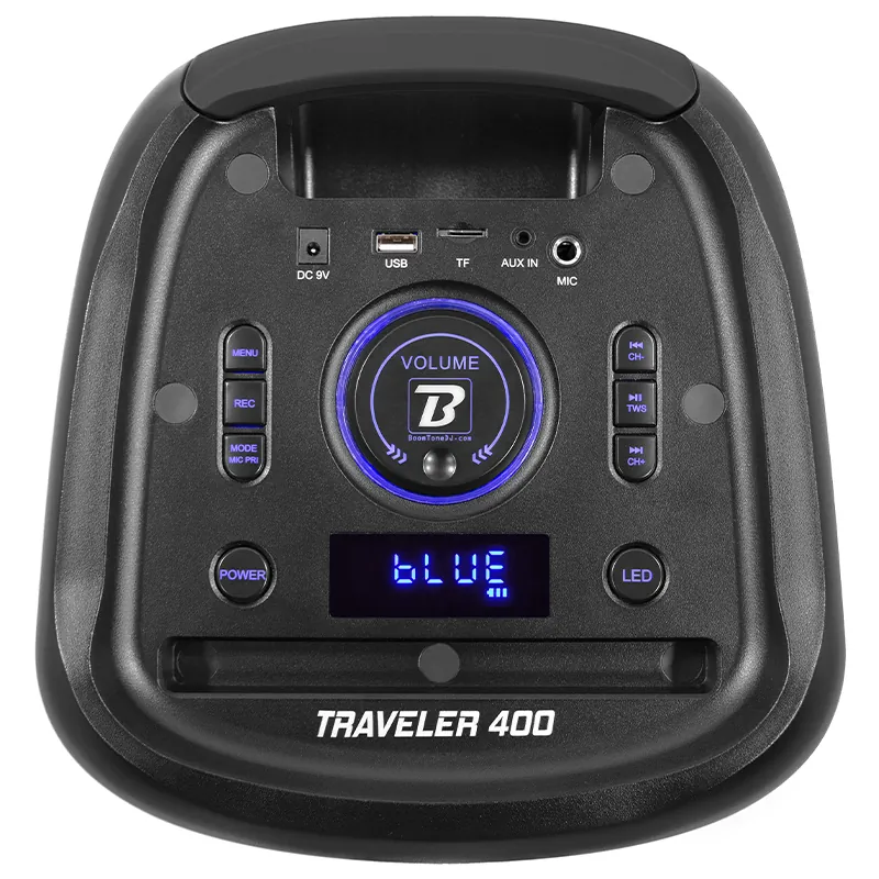 Boxa Portabila 2X8''/20CM cu BT/USB/SD