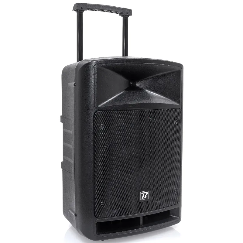 Boxa Portabila 12''/30CM + Tweeter 250W BT/USB/FM/SD + 2MIC VHF