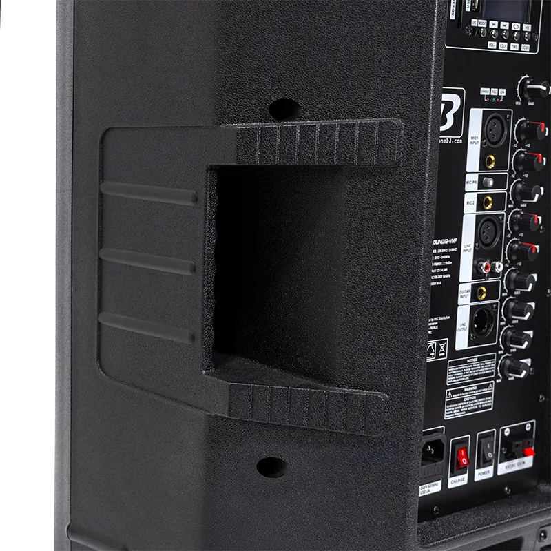 Boxa Portabila 12''/30CM + Tweeter 250W BT/USB/FM/SD + 2MIC VHF