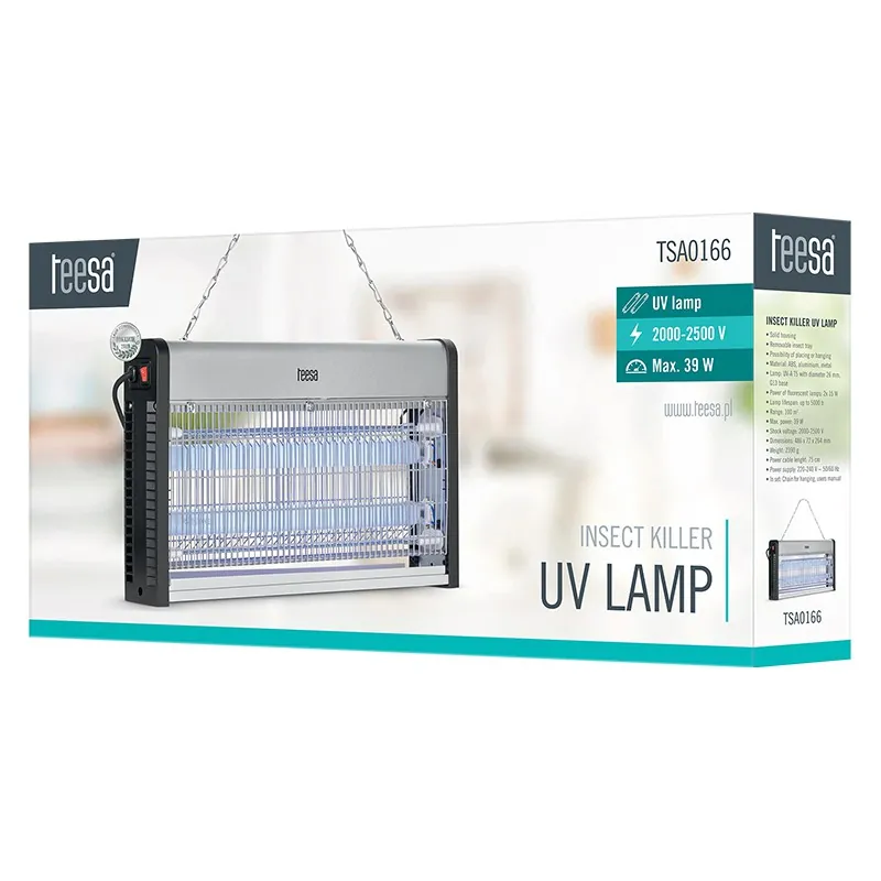Lampa UV Anti Insecte 2 X 15W Teesa