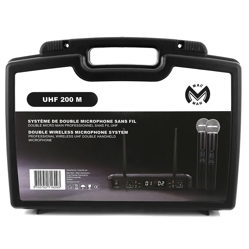Statie 2 Microfoane UHF Wireless