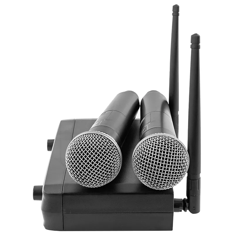 Statie 2 Microfoane UHF Wireless 663.5MHZ/682.2MHZ