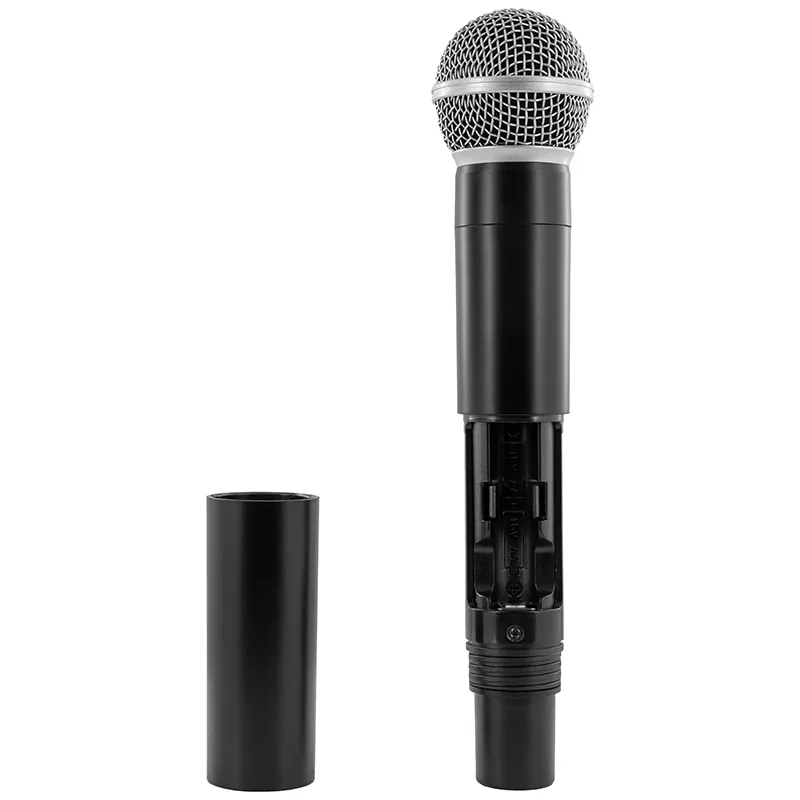 Statie 2 Microfoane UHF Wireless 663.5MHZ/682.2MHZ