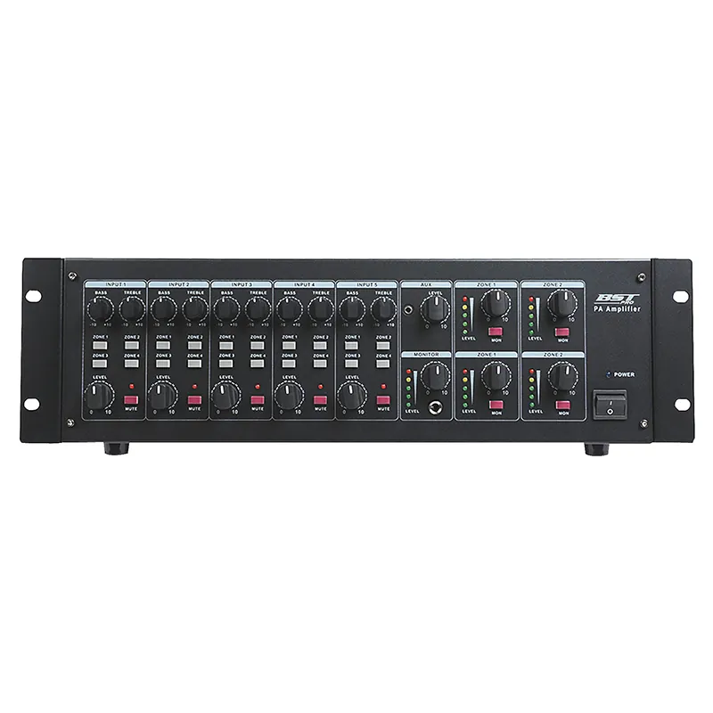Mixer Amplificat 4 Zone 4X60W 5 Canale