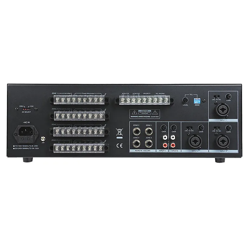 Mixer Amplificat 4 Zone 4X60W 5 Canale