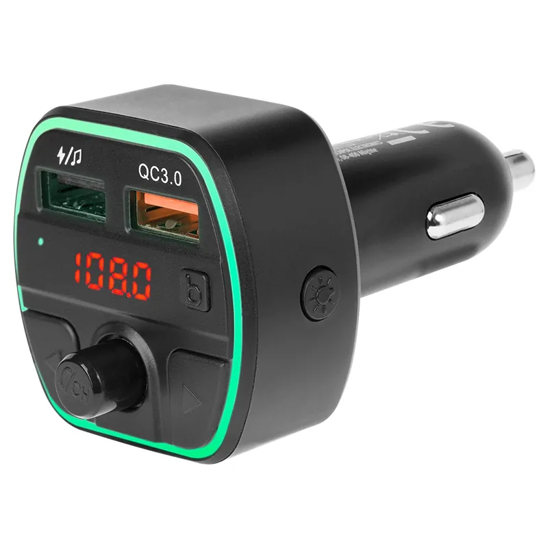 Modulator FM Audio Bluetooth QC 3.0 2X USB