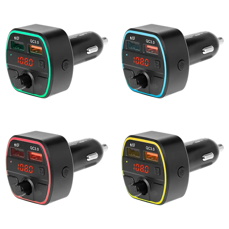 Modulator FM Audio Bluetooth QC 3.0 2X USB