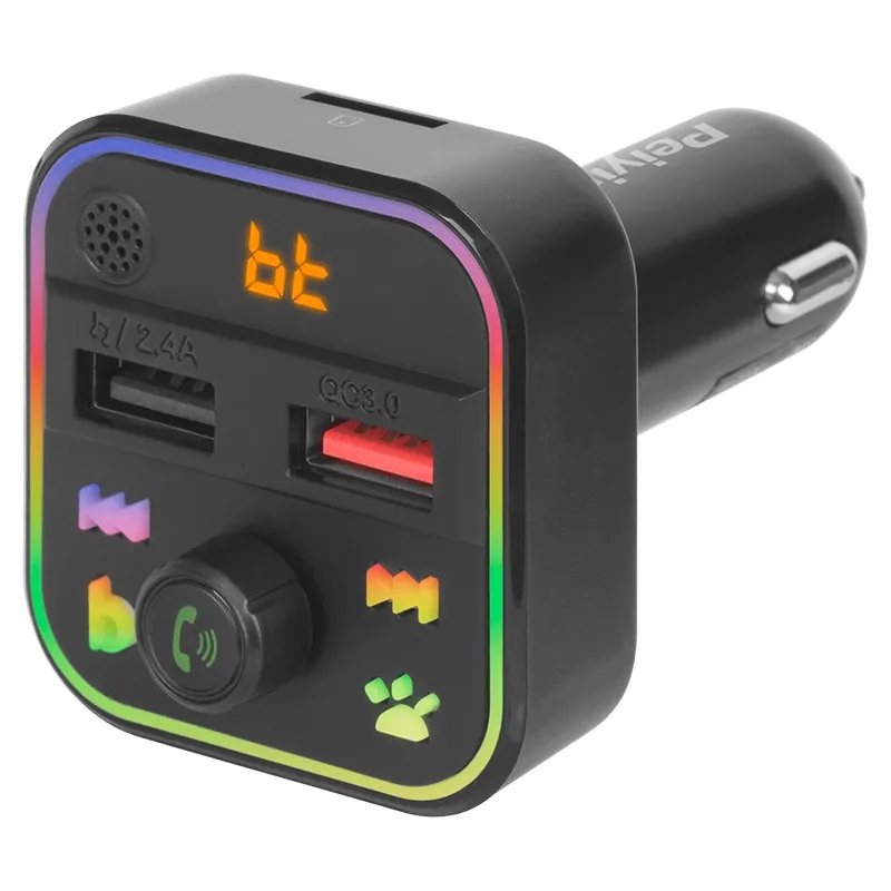 Modulator FM Audio Bluetooth USB