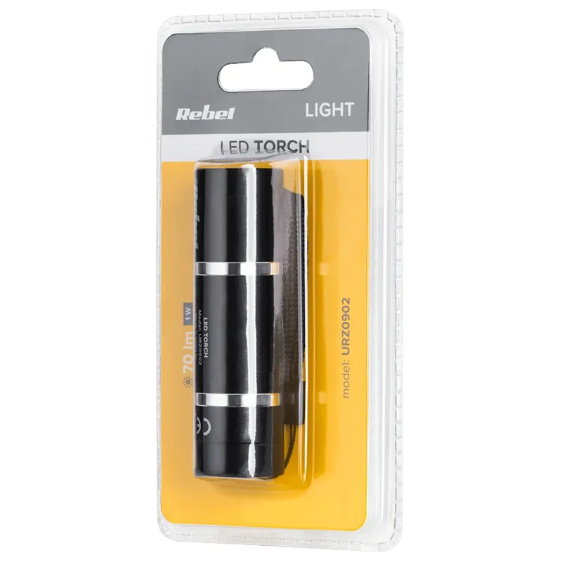 Lanterna 1W Aluminiu Rebel