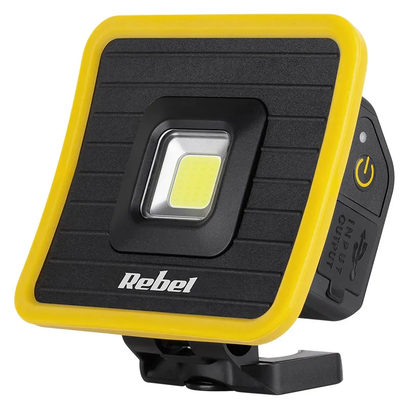 Reflector 10W cu Acumulator 3.7V 4.5AH Rebel