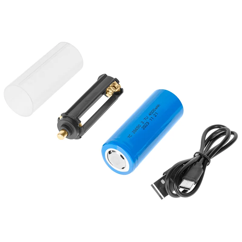 Lanterna LED Cree XHP50 10W 1000LM IP65 26650 Rebel