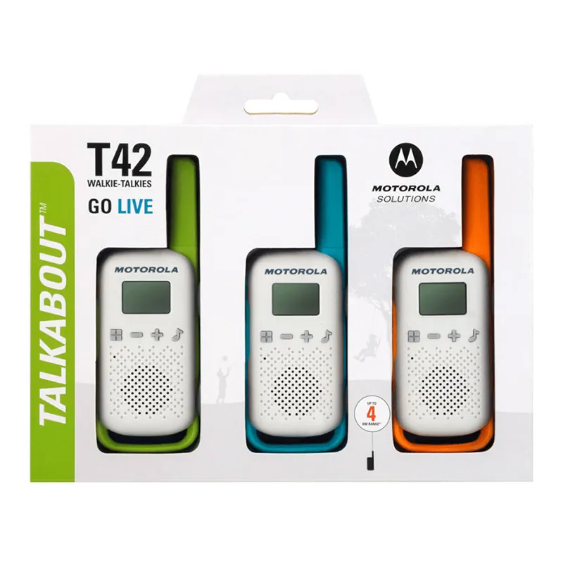 Statie Radio Pmr Set 3 Buc T42 Motorola