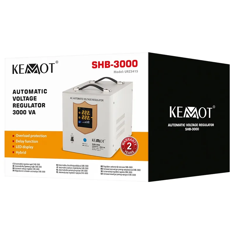 Stabilizator Tensiune Automat Servo-Motor 3000VA Kemot