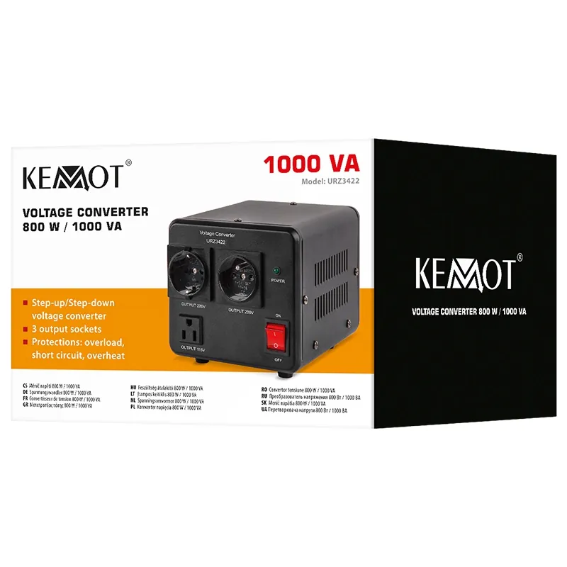 Convertor Tensiune - 115-230/230-115 / 800W / 1000VA