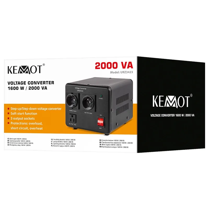Convertor Tensiune 1600W 2000VA Kemot