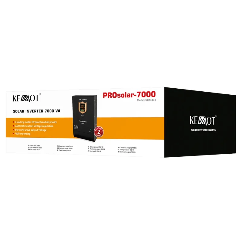 Invertor Solar 48V 7000VA 5000W Prosolar-7000 Kemot