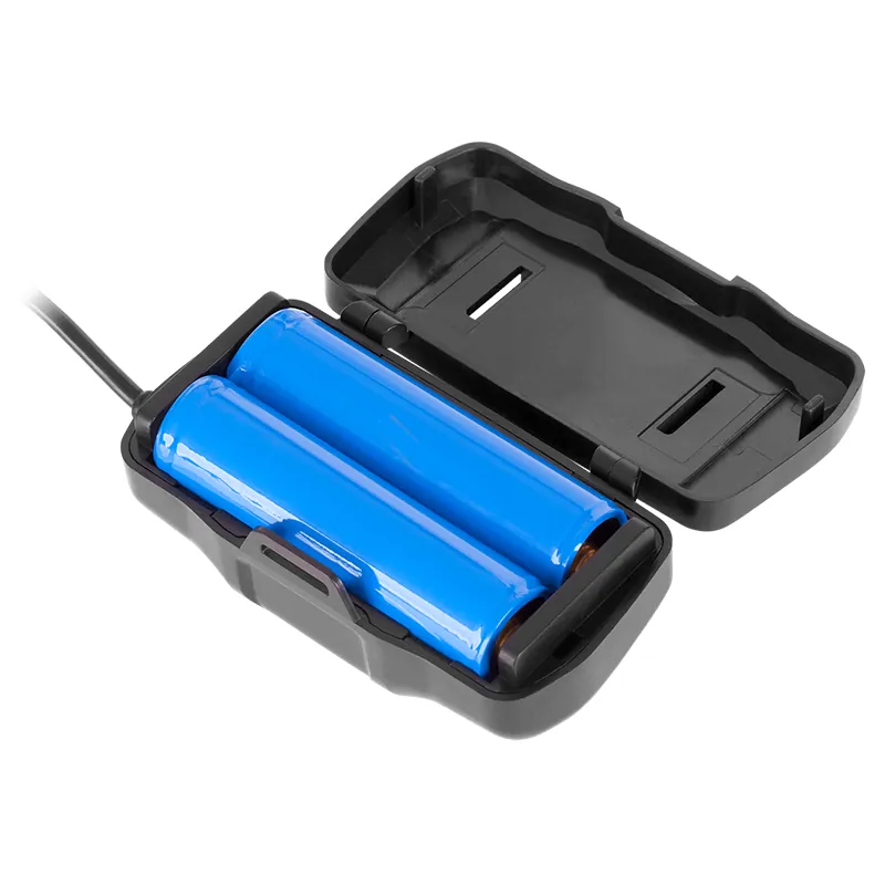 Lanterna Frontala LED 2X 3W 2X Accu 350 Lm Rebel