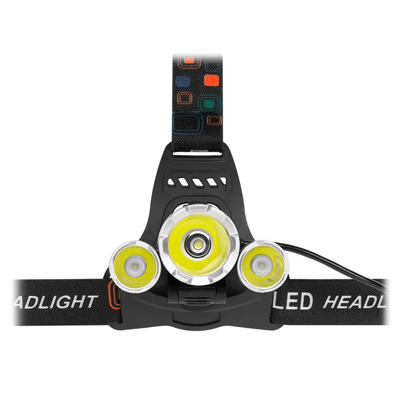 Lanterna Frontala LED 2X 3W 2X Accu 350 Lm Rebel