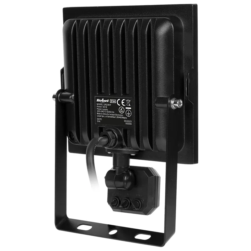 Reflector LED 50W 4000K cu Senzor 230V Rebel