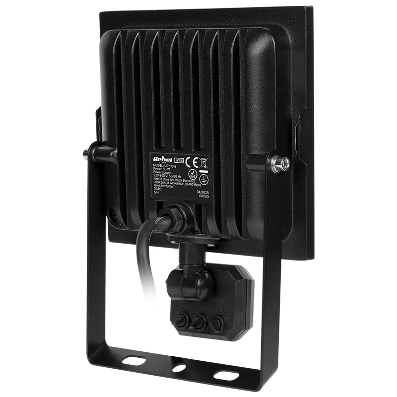 Reflector LED 50W 6500K Senzor Miscare Rebel