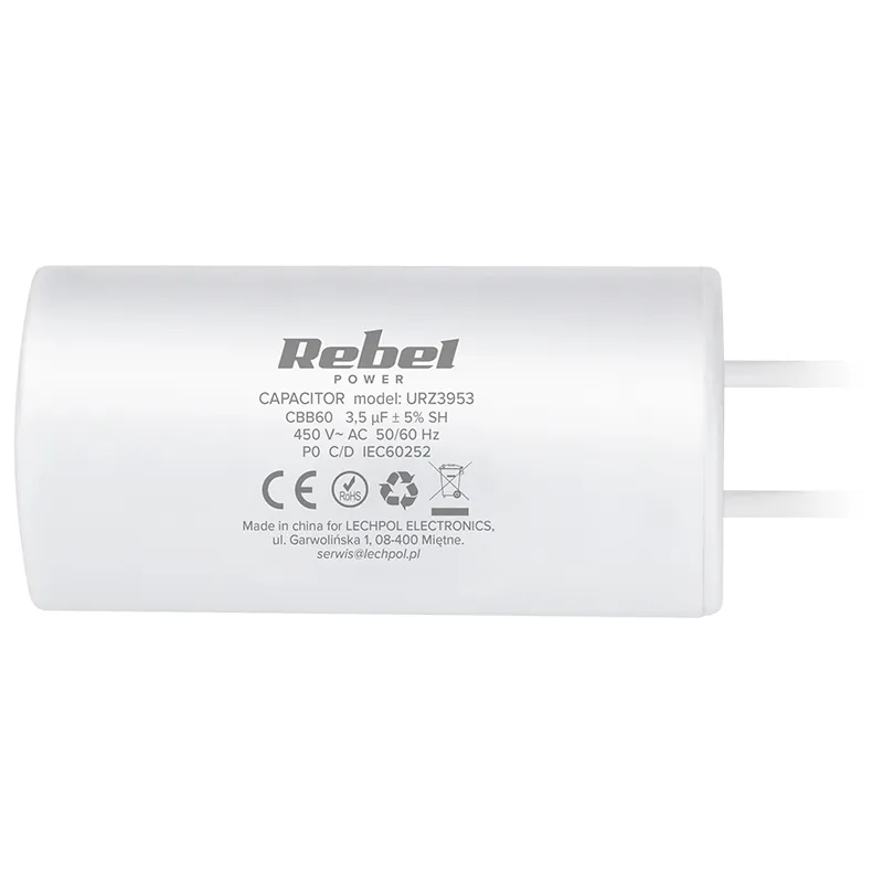 Condensator Motor 3.5UF 450V Rebel