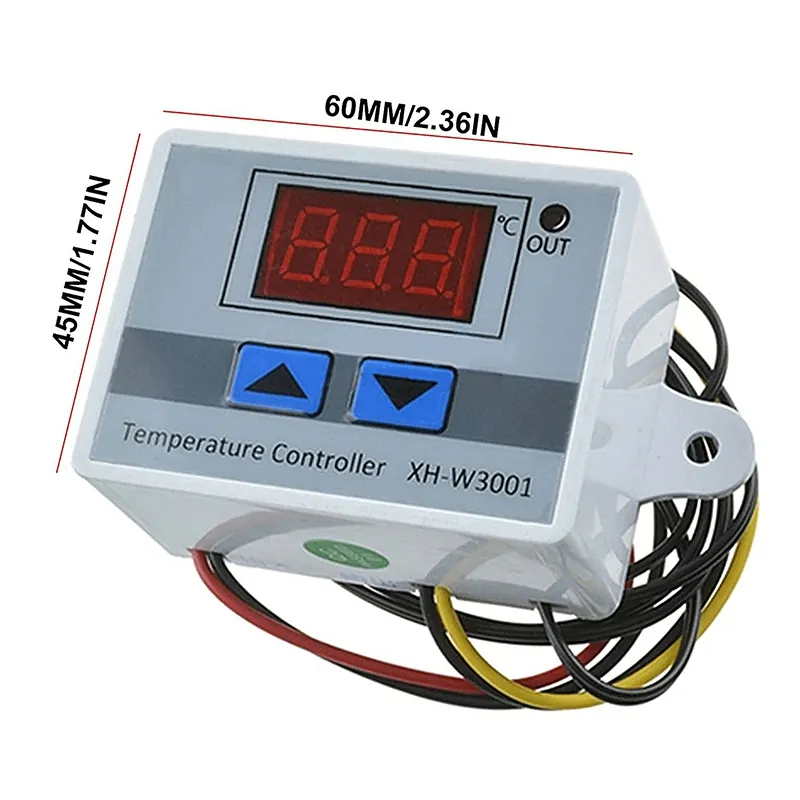 Termostat LCD Temperatura Xh-W3001 230V
