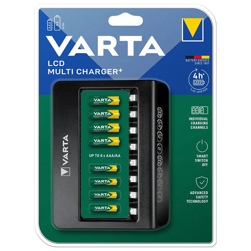Charger LCD Multi Plus Ni-Mh Varta