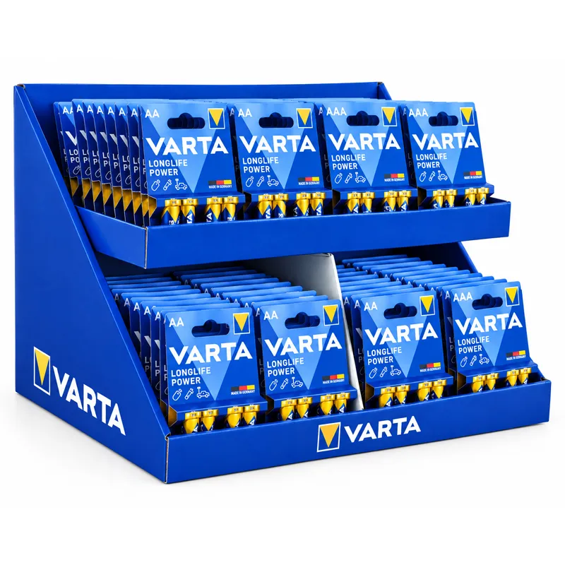 Display Longlife Power 39 Aaa + 50 Aa Varta