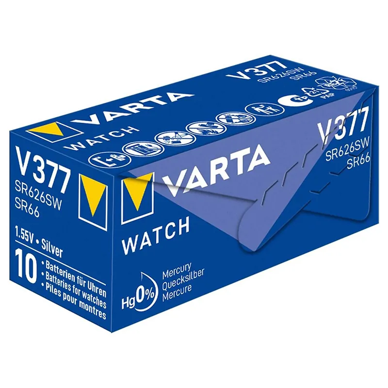 Baterie AG4 LR66 SR626 V377 Varta