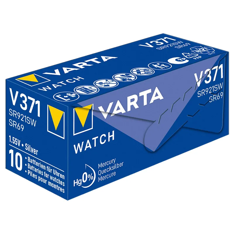 Baterie AG6 LR69 SR920 V371 Varta