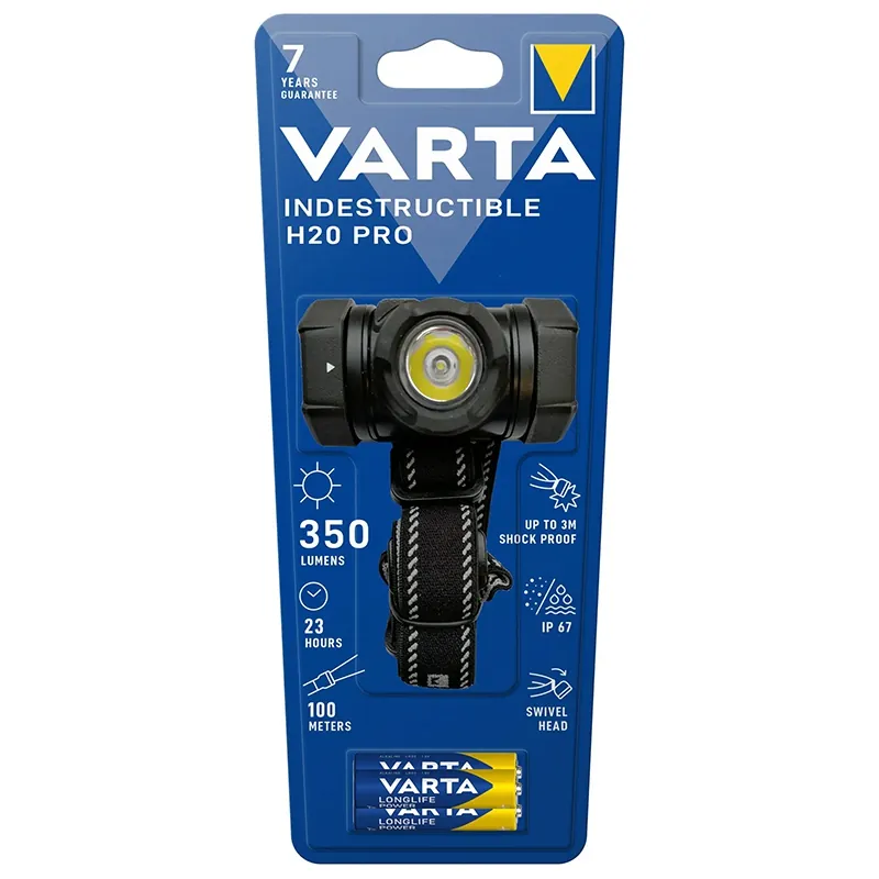 Lanterna Frontala H20 Pro LED 4W IP67 Varta