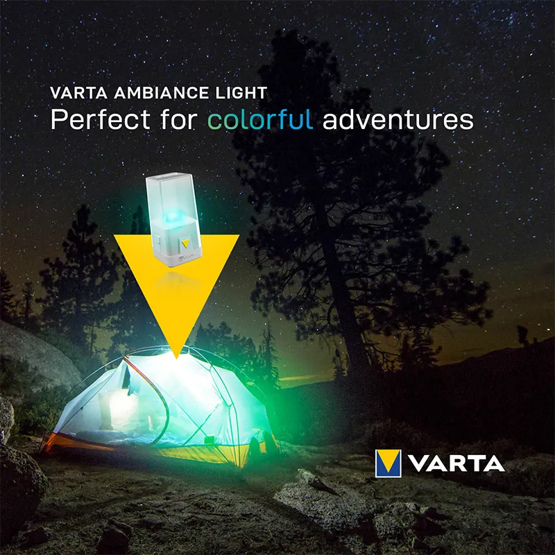 Lanterna Camping Outdoor Ambiance L10 Varta