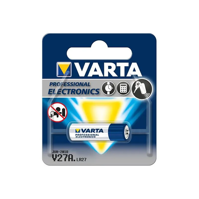 Baterie Alcalina 12V V27A Blister 1 Buc Varta
